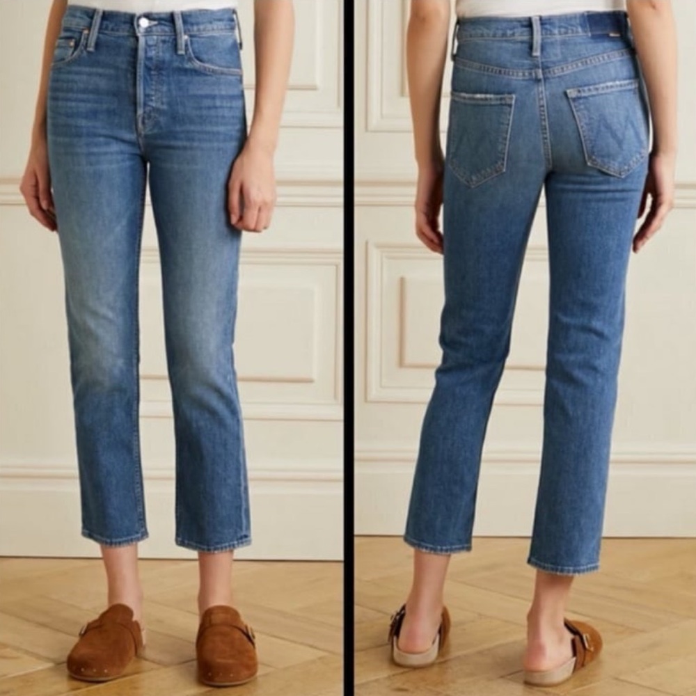 Mother Superior NWT The Tomcat Ankle Straight Leg Size 25